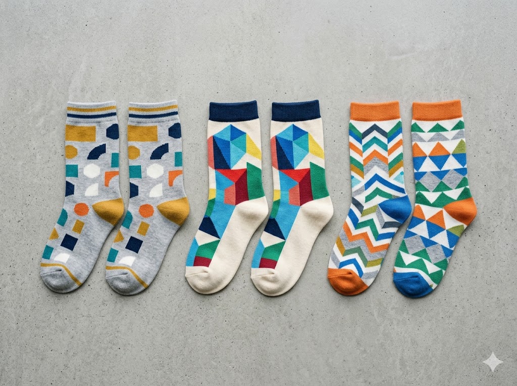 Bunte Kindersocken